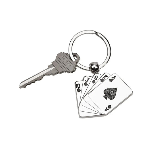Playing Cards Keychain, 3"-0